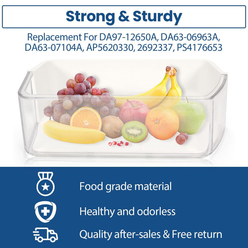 DURAFORCE Door Bin Shelf Basket Right Side For SAMSUNG Refrigerators DA97-12650A
