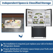 DURAFORCE Door Bin Shelf Basket Right Side For SAMSUNG Refrigerators DA97-12650A