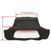 DURAFORCE Convertible Soft Top & Plastic Window For BMW 3-Series E30 E36 1986 1987-1993