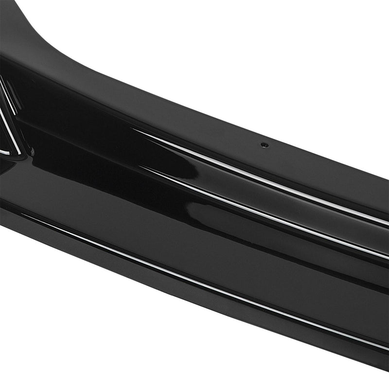 DURAFORCE For Infiniti Q50 Premium Base Sedan 14-17 Glossy Black Front Bumper Lip Spoiler