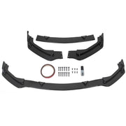 DURAFORCE For Infiniti Q50 Premium Base Sedan 14-17 Glossy Black Front Bumper Lip Spoiler