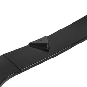 DURAFORCE For Infiniti Q50 Premium Base Sedan 14-17 Glossy Black Front Bumper Lip Spoiler