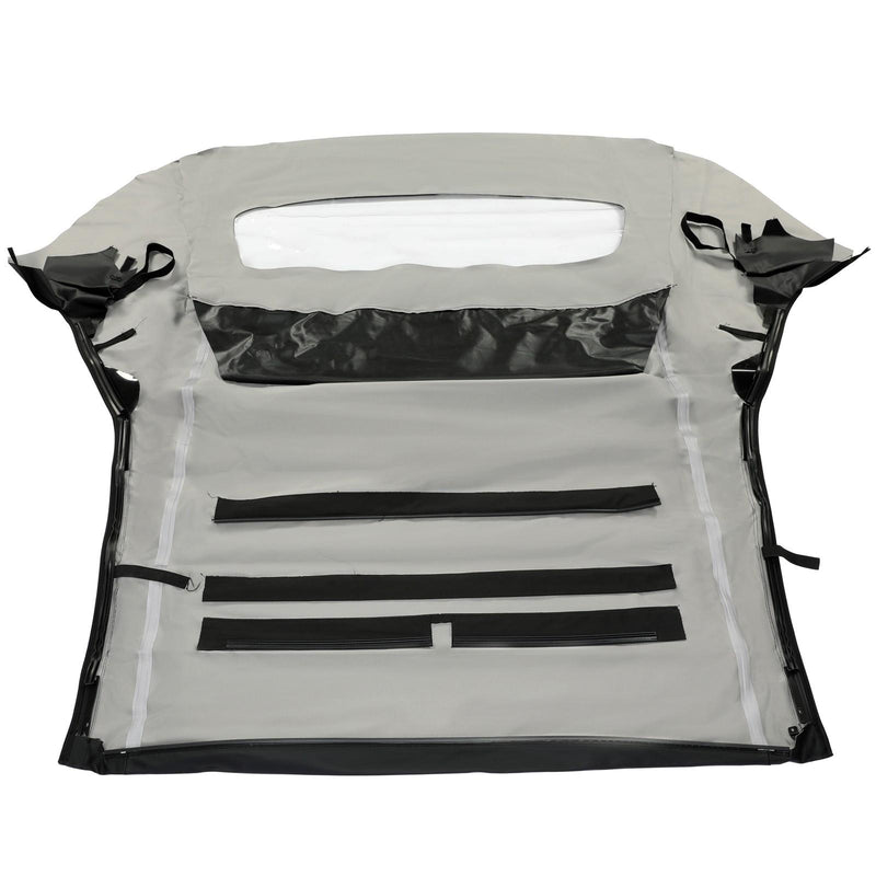 DURAFORCE For Ford Mustang 05-14 Convertible Soft Top w/Plastic Window Sailcloth Vinyl