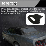 DURAFORCE For Ford Mustang 05-14 Convertible Soft Top w/Plastic Window Sailcloth Vinyl