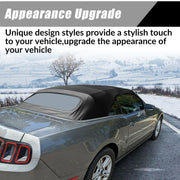 DURAFORCE For Ford Mustang 05-14 Convertible Soft Top w/Plastic Window Sailcloth Vinyl