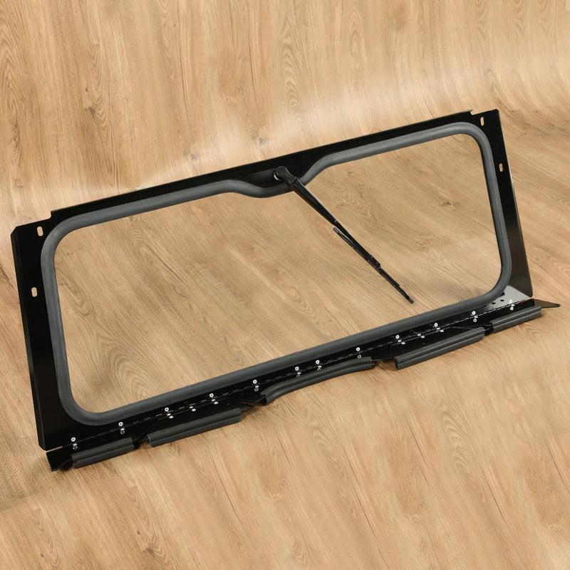 DURAFORCE Folding Glass Windshield For 2019+ Honda Talon 1000R /1000X-4 Front Windscreen