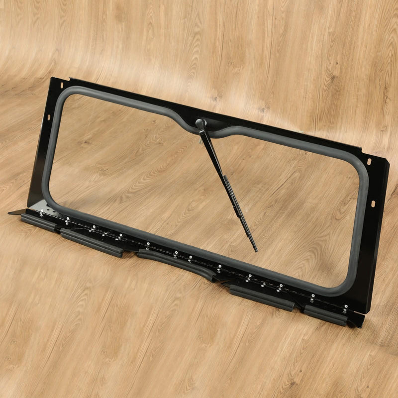 DURAFORCE Folding Glass Windshield For 2019+ Honda Talon 1000R /1000X-4 Front Windscreen