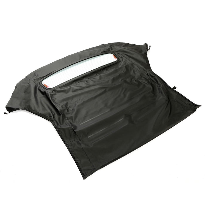DURAFORCE For Ford Mustang 2005-14 Convertible Soft Top w/ Glass Window - Black Sailcloth