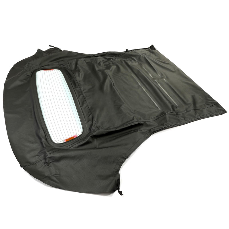 DURAFORCE For Ford Mustang 2005-14 Convertible Soft Top w/ Glass Window - Black Sailcloth