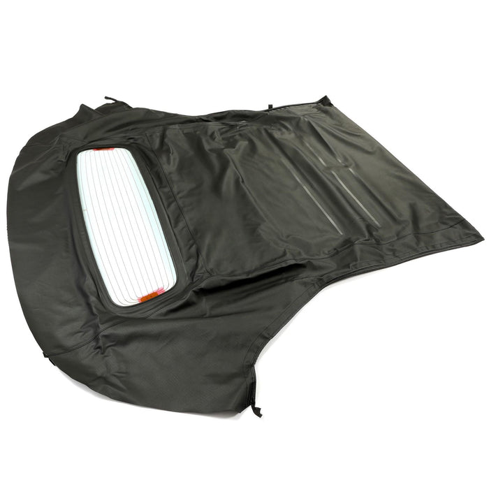 DURAFORCE For Ford Mustang 2005-14 Convertible Soft Top w/ Glass Window - Black Sailcloth
