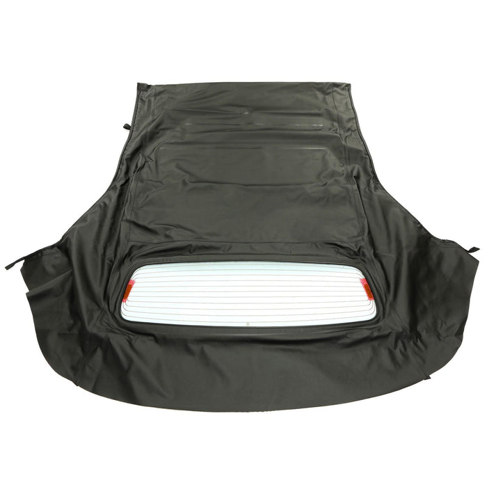 DURAFORCE For Ford Mustang 2005-14 Convertible Soft Top w/ Glass Window - Black Sailcloth