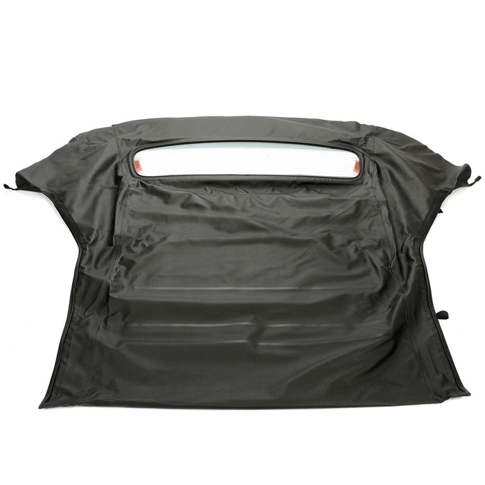 DURAFORCE For Ford Mustang 2005-14 Convertible Soft Top w/ Glass Window - Black Sailcloth