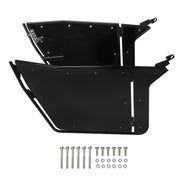 DURAFORCE For 2009-2022 Polaris RZR 170 Aluminum Opening Doors + Heavy Duty Roof Black