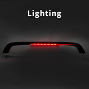 DURAFORCE FOR HONDA CIVIC 4DR 2DR EM EJ Si 96-2000 TRUNK SPOILER WING W/ LED BRAKE LIGHT