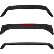 DURAFORCE FOR HONDA CIVIC 4DR 2DR EM EJ Si 96-2000 TRUNK SPOILER WING W/ LED BRAKE LIGHT