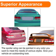 DURAFORCE FOR HONDA CIVIC 4DR 2DR EM EJ Si 96-2000 TRUNK SPOILER WING W/ LED BRAKE LIGHT