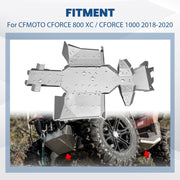 DURAFORCE Full Chassis Skid Plate Aluminum For CFMOTO CFORCE 800 xc / 1000 2018 2019 2024