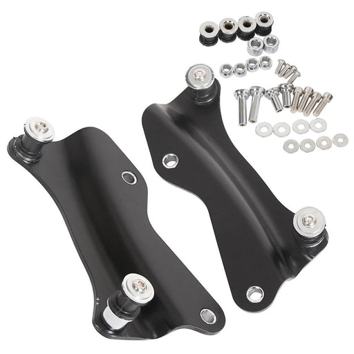 DURAFORCE Black 4 Point Docking Hardware Kit Fit For Harley Davidson Touring 2014-2025 23