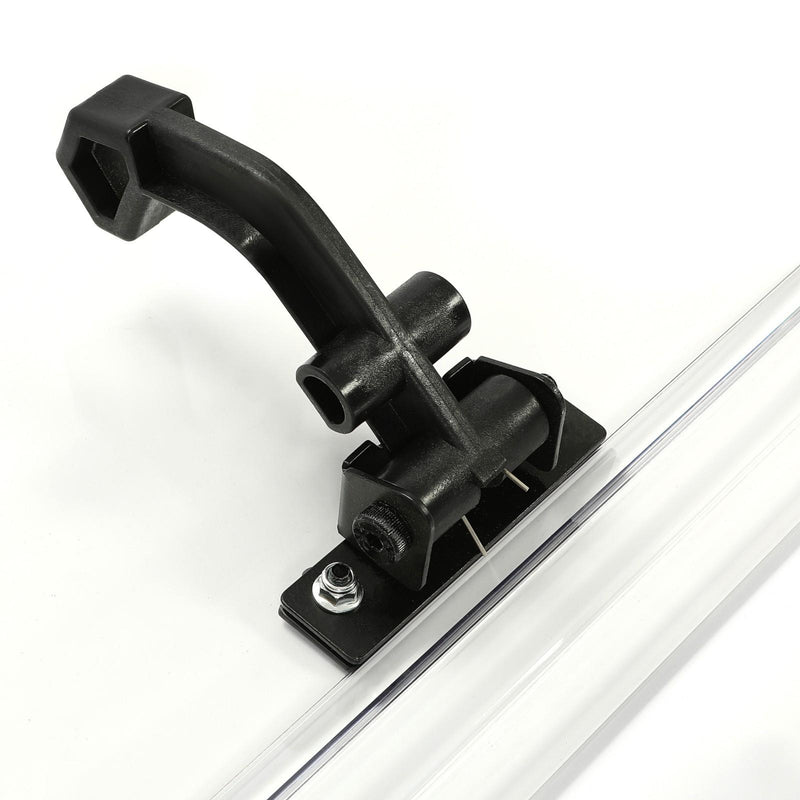 DURAFORCE Front 2-IN-1 Windshield Clear For Polaris RZR 800, 900 XP 2008-2014 Flip