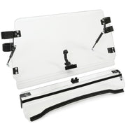 DURAFORCE Front 2-IN-1 Windshield Clear For Polaris RZR 800, 900 XP 2008-2014 Flip