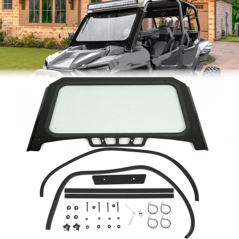DURAFORCE For 2019-2023 Polaris RZR XP/ XP4 1000 Black Glass Front Full Windshield