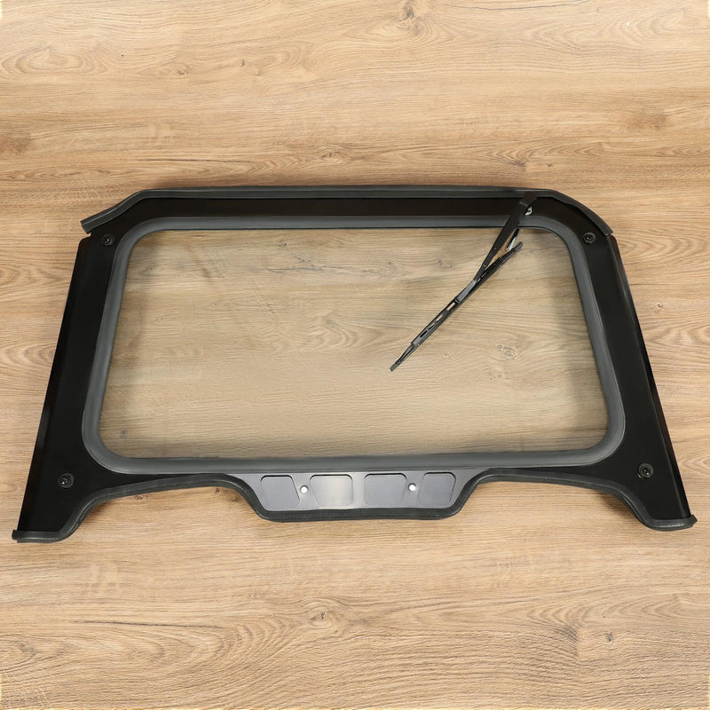 DURAFORCE For 2019-2023 Polaris RZR XP/ XP4 1000 Black Glass Front Full Windshield
