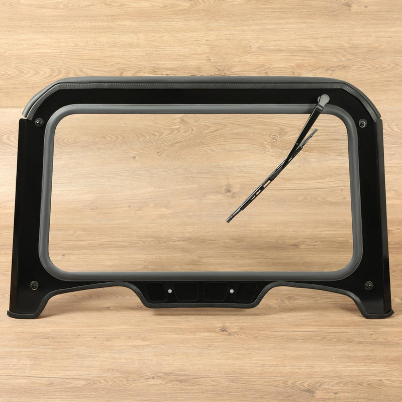 DURAFORCE For 2019-2023 Polaris RZR XP/ XP4 1000 Black Glass Front Full Windshield
