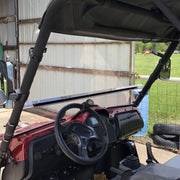 DURAFORCE 0.177" UTV Front Folding Windshields For 2004-2013 Yamaha Rhino 450 / 660 / 700