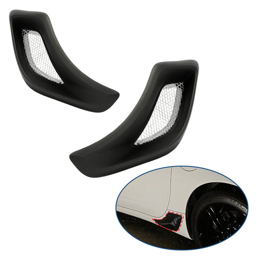 DURAFORCE Rear Lower Brake Cove Duct Scoop Vent Kit For 1997-2004 C5 Corvette Z06 ZO6