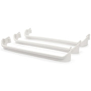 DURAFORCE 3PC Door Rack Shelf Retainer Bar For Frigidaire Refrigerator 240534701 240534901