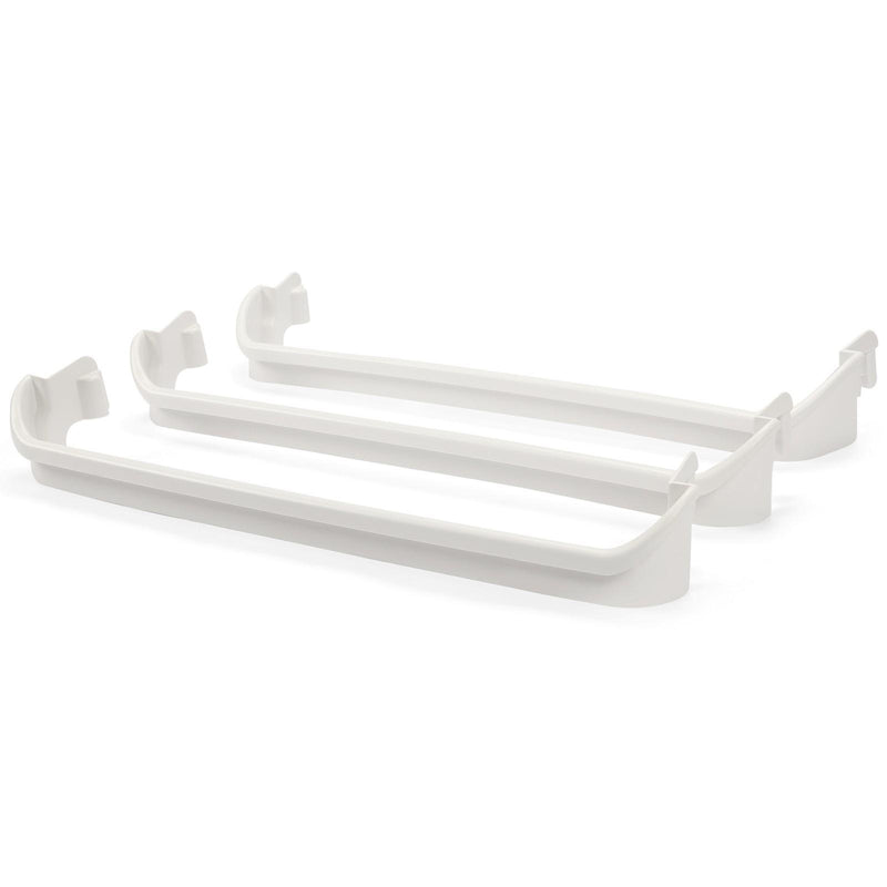 DURAFORCE 3PC Door Rack Shelf Retainer Bar For Frigidaire Refrigerator 240534701 240534901