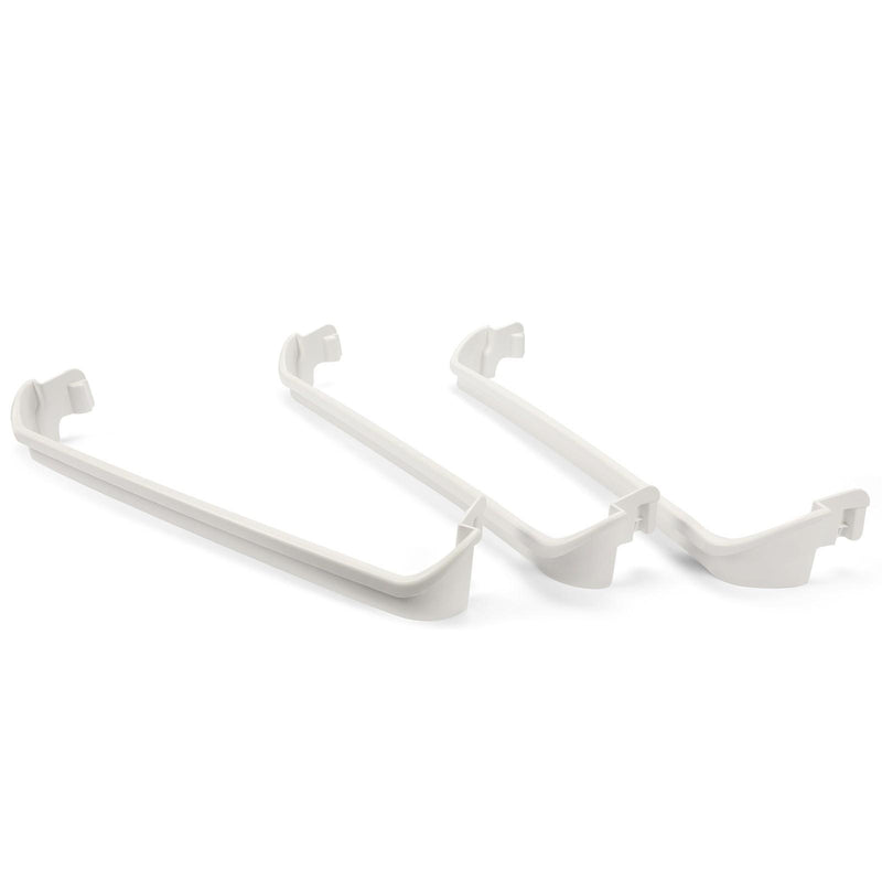 DURAFORCE 3PC Door Rack Shelf Retainer Bar For Frigidaire Refrigerator 240534701 240534901
