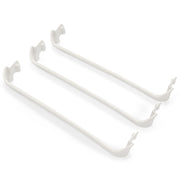 DURAFORCE 3PC Door Rack Shelf Retainer Bar For Frigidaire Refrigerator 240534701 240534901