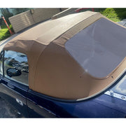 DURAFORCE For 1990-03 04 2005 Mazda Miata Convertible Soft Top & Plastic Window Tan Cabrio