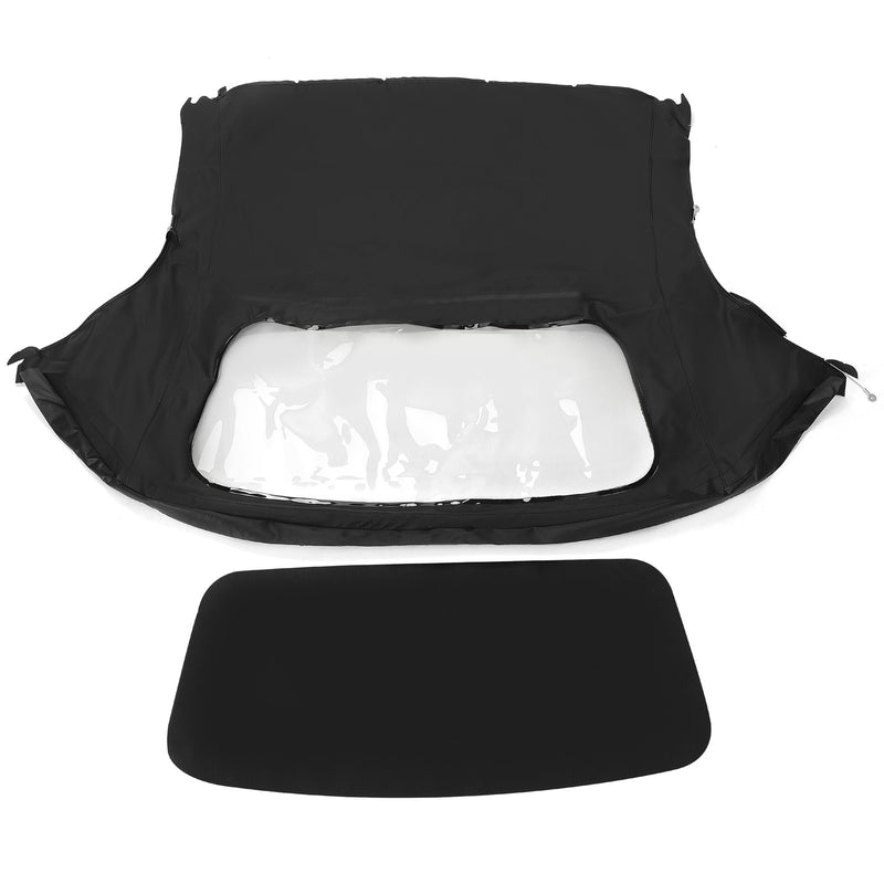DURAFORCE For Porsche Boxster Convertible Top 97-02 in Black Cloth, Plastic Window