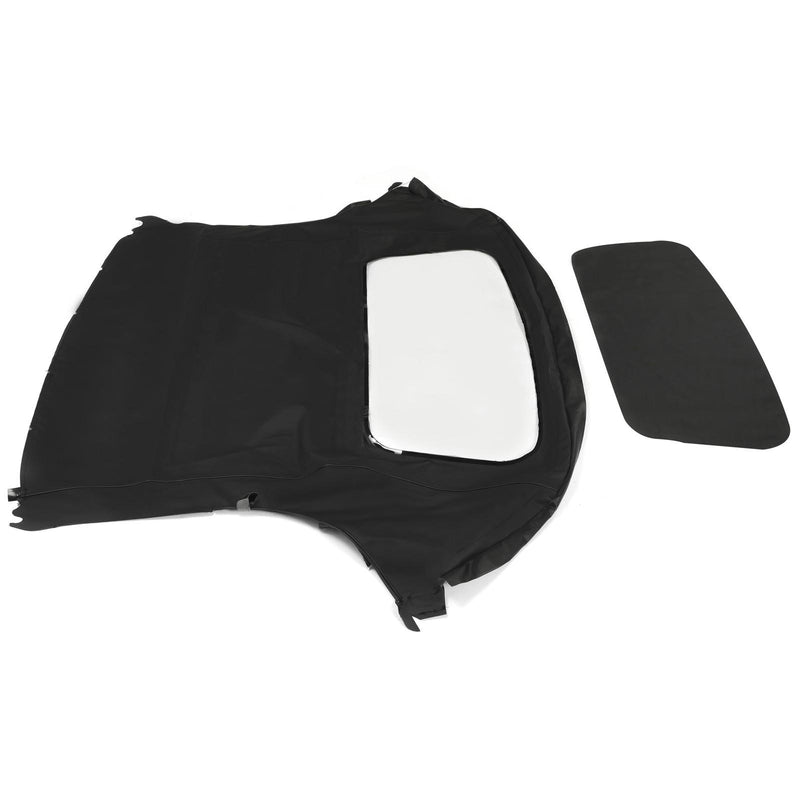 DURAFORCE For Porsche Boxster Convertible Top 97-02 in Black Cloth, Plastic Window