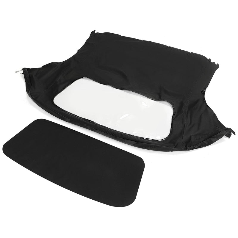DURAFORCE For Porsche Boxster Convertible Top 97-02 in Black Cloth, Plastic Window