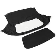 DURAFORCE For Porsche Boxster Convertible Top 97-02 in Black Cloth, Plastic Window