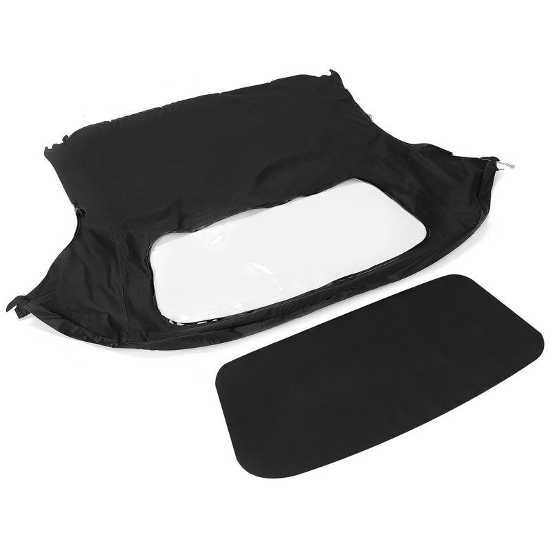 DURAFORCE For Porsche Boxster Convertible Top 97-02 in Black Cloth, Plastic Window