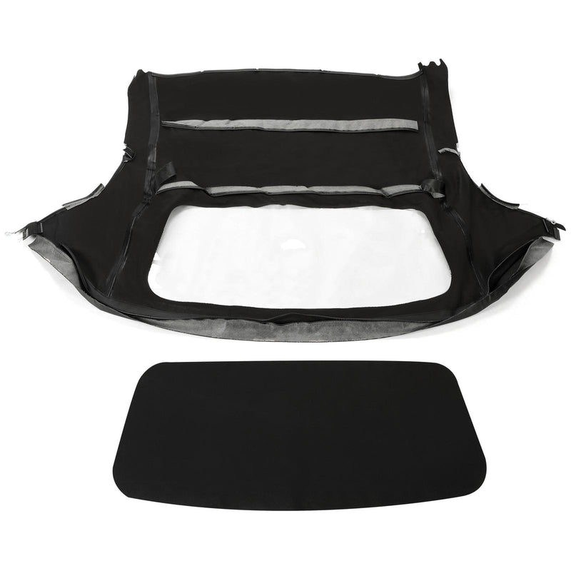 DURAFORCE For Porsche Boxster Convertible Top 97-02 in Black Cloth, Plastic Window