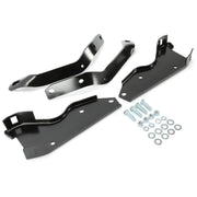 DURAFORCE Fit For 1964-1979 Ford F-100 F-250 F-350 Pickup Black Rear Bumper Brackets Steel