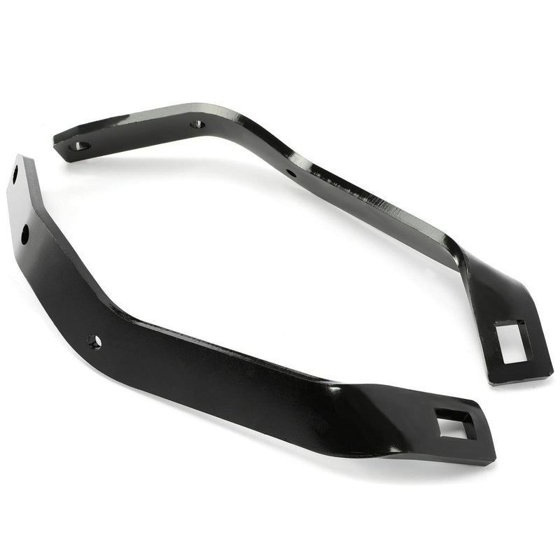 DURAFORCE Fit For 1964-1979 Ford F-100 F-250 F-350 Pickup Black Rear Bumper Brackets Steel