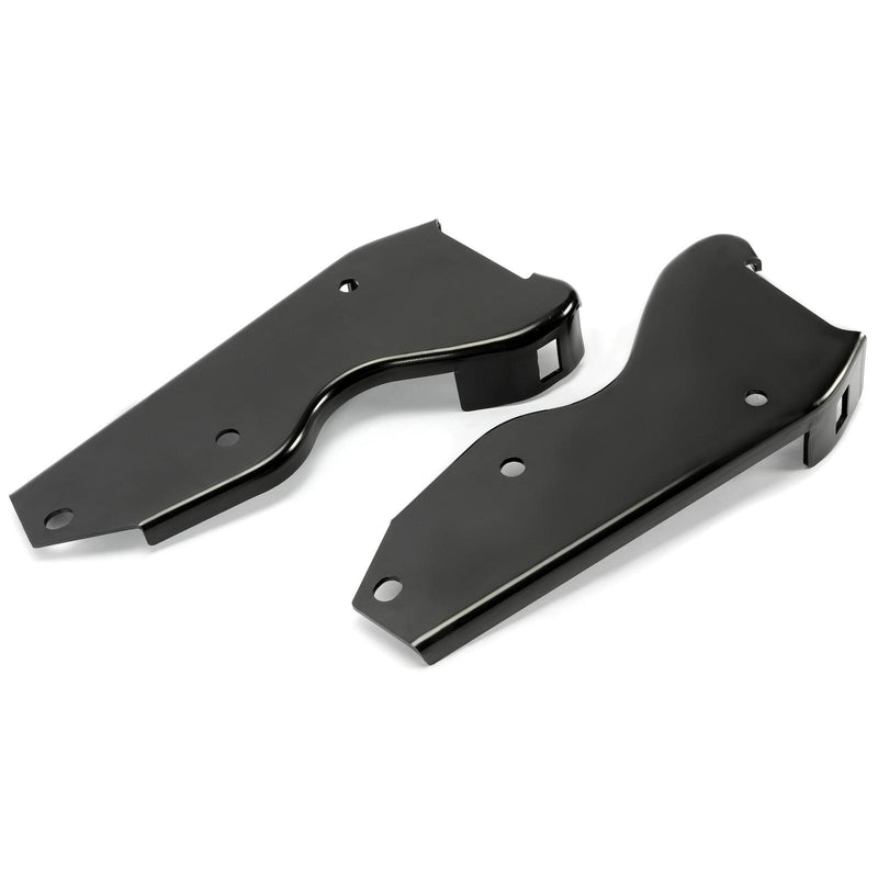 DURAFORCE Fit For 1964-1979 Ford F-100 F-250 F-350 Pickup Black Rear Bumper Brackets Steel