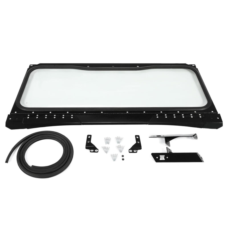 DURAFORCE Folding Glass Front Windshield For 2020 POLARIS GENERAL XP 1000 & XP 4 1000