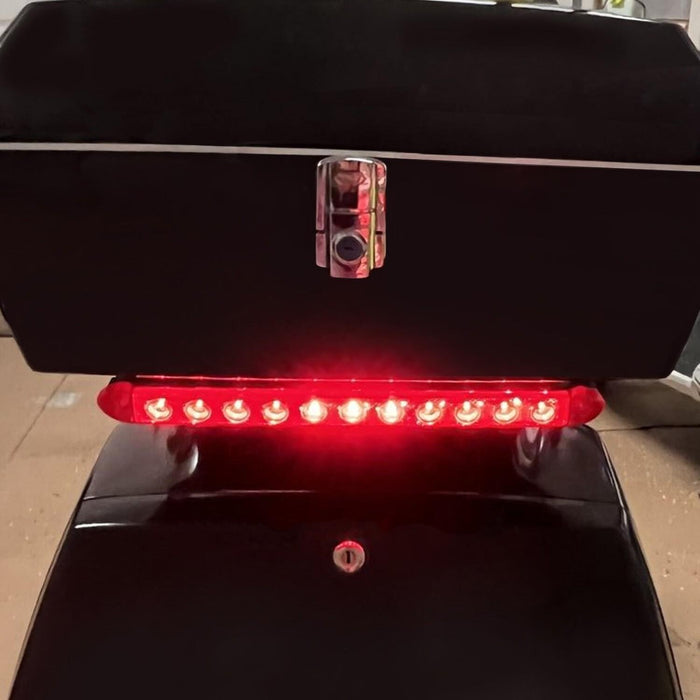 DURAFORCE 2PCS 15" Red Truck Trailer Light Bar 11 LED Stop Turn Tail Brake Lights Strip