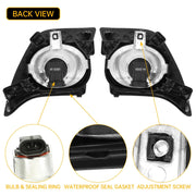DURAFORCE For 2014-2016 Lexus IS250 IS350 F-Sport Projector Fog Lights Kit Switch+Harness