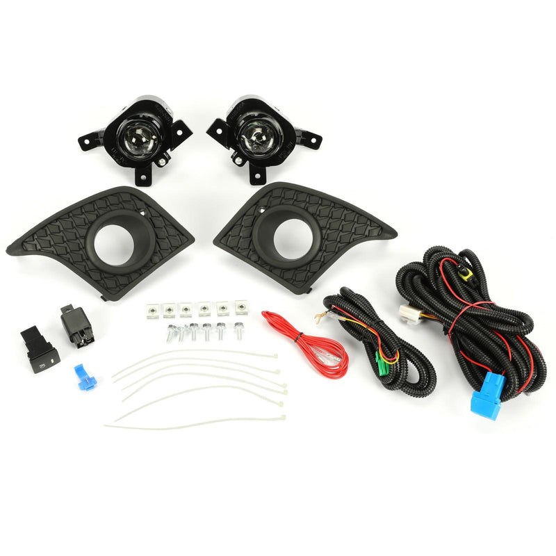 DURAFORCE For 2014-2016 Lexus IS250 IS350 F-Sport Projector Fog Lights Kit Switch+Harness