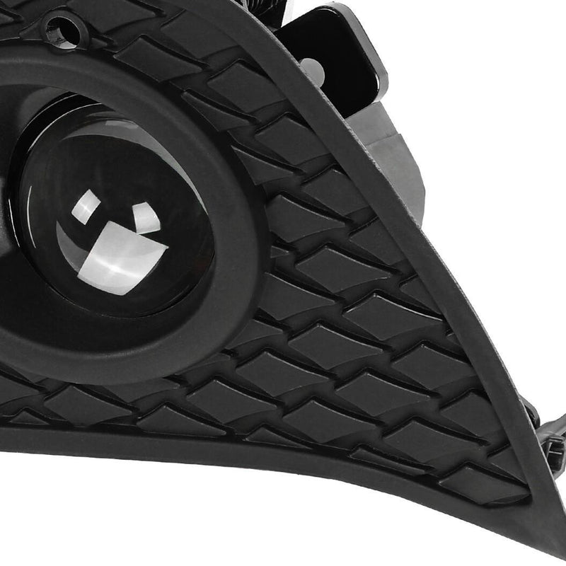 DURAFORCE For 2014-2016 Lexus IS250 IS350 F-Sport Projector Fog Lights Kit Switch+Harness