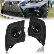 DURAFORCE For 2014-2016 Lexus IS250 IS350 F-Sport Projector Fog Lights Kit Switch+Harness