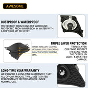 DURAFORCE For 2014-2016 Lexus IS250 IS350 F-Sport Projector Fog Lights Kit Switch+Harness